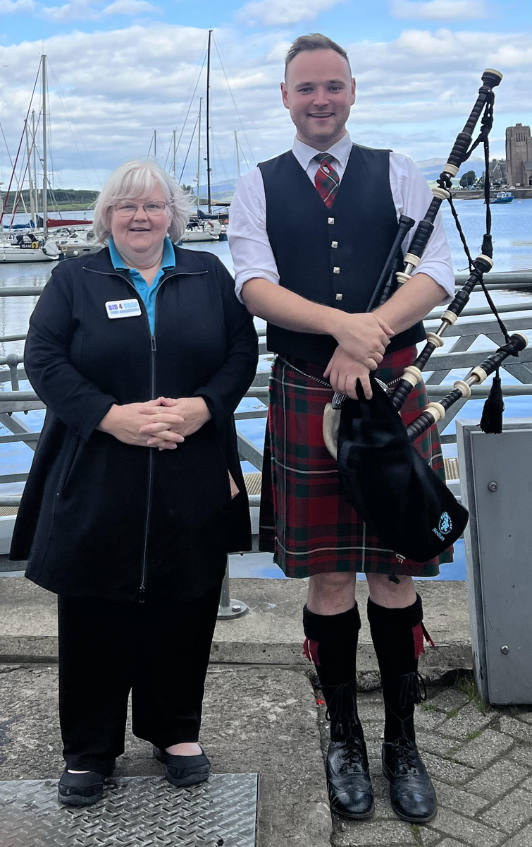 Spirit of Adventure arrives in Oban