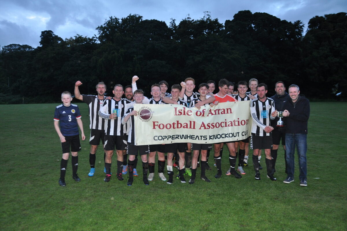 It's a knockout as Lamlash lift the cup