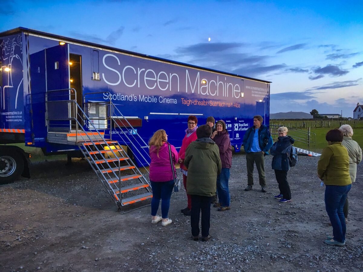 Screen Machine returning to Oban