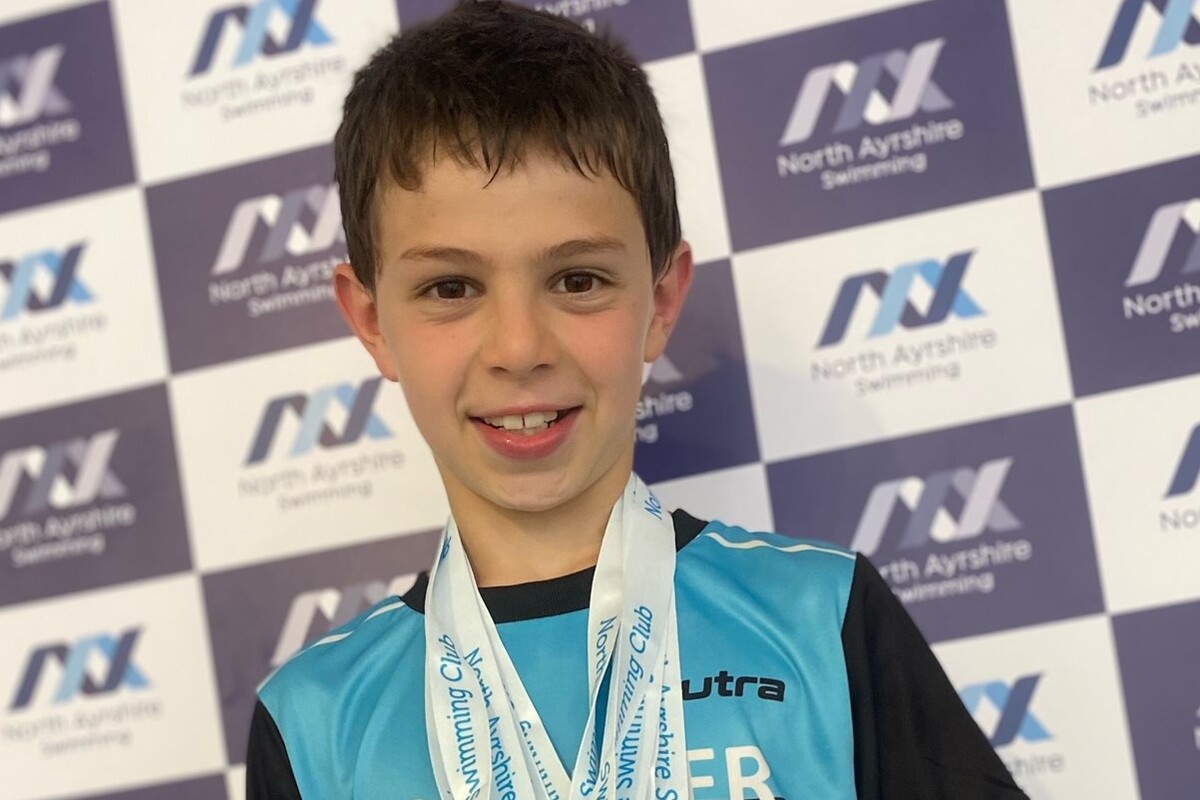 Magnificent medal haul for Spean Bridge swimmer