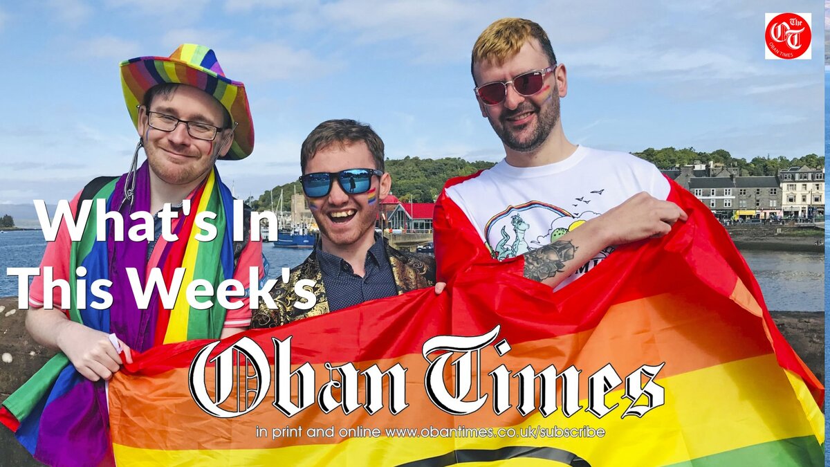 What's In This Week's Oban Times - 6th September 2023