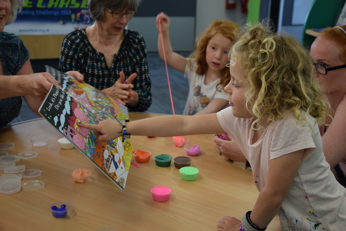 Aliens invade Lochgilphead Library