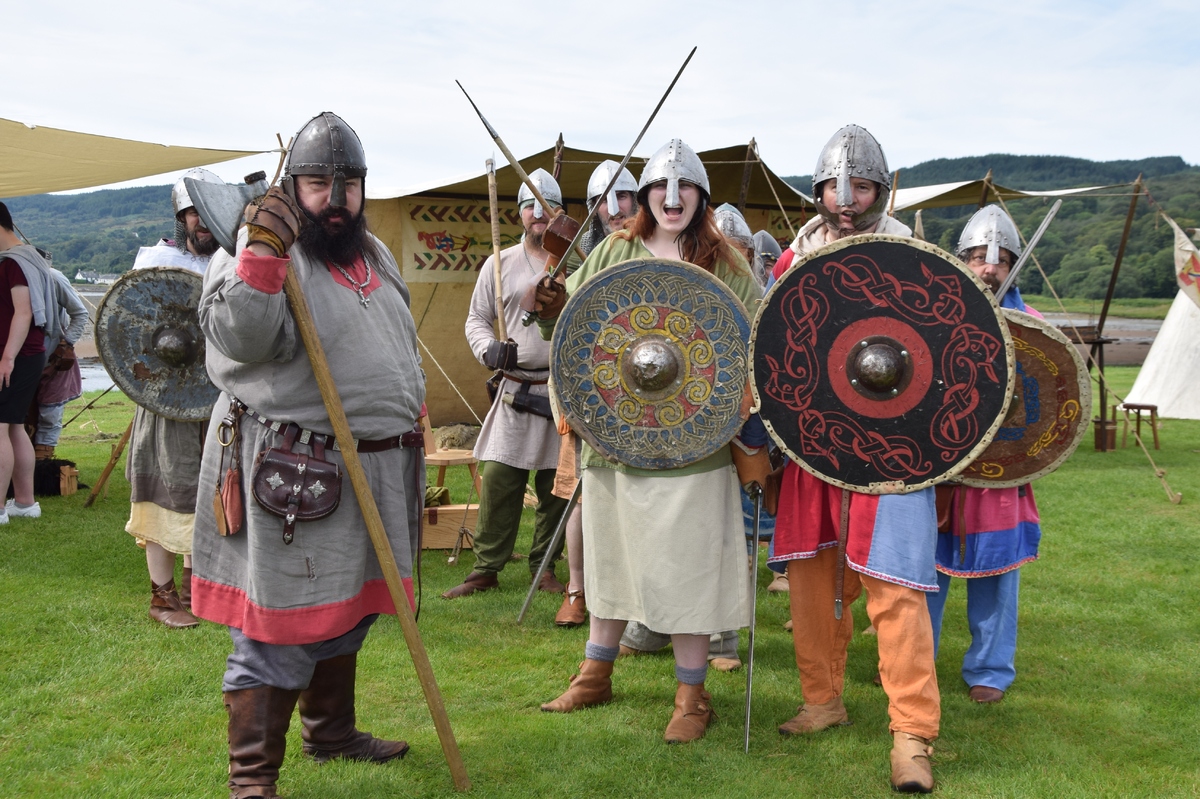 Historically accurate fun at the Lochgilphead Celtic and Pictish Festival