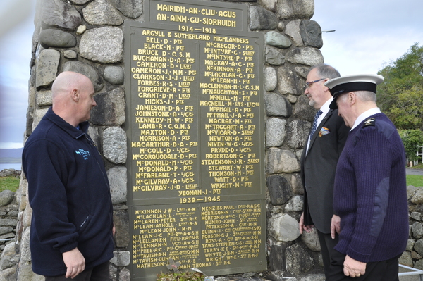 Oban readies for Remembrance Day