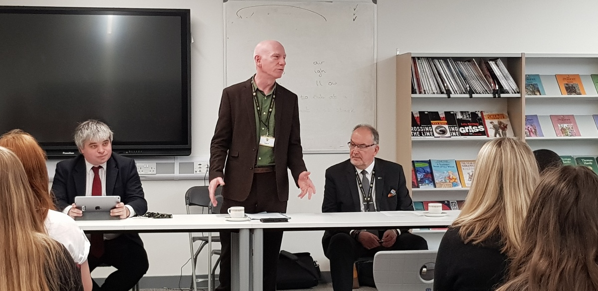 Councillors discuss climate change at Oban High School