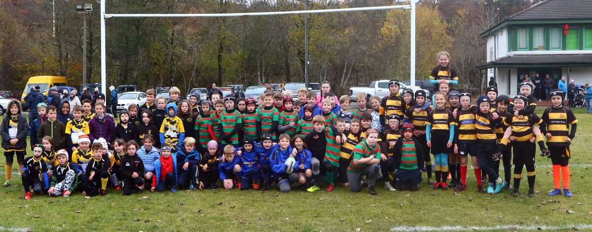 West Coast Today - Sport - Mini rugby players enjoy Oban festival