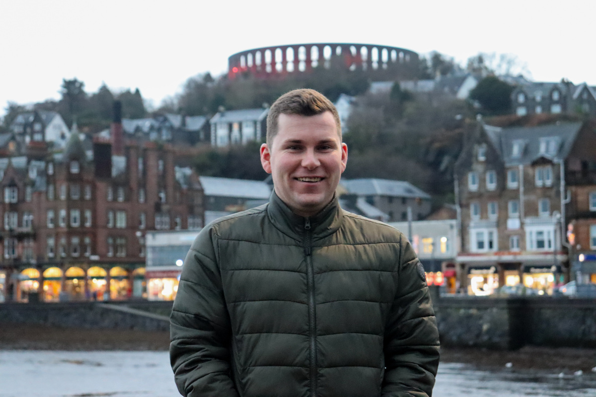 Oban firefighter urges others to donate stem cells