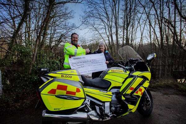Kings award for Highland and Islands Blood Bikes
