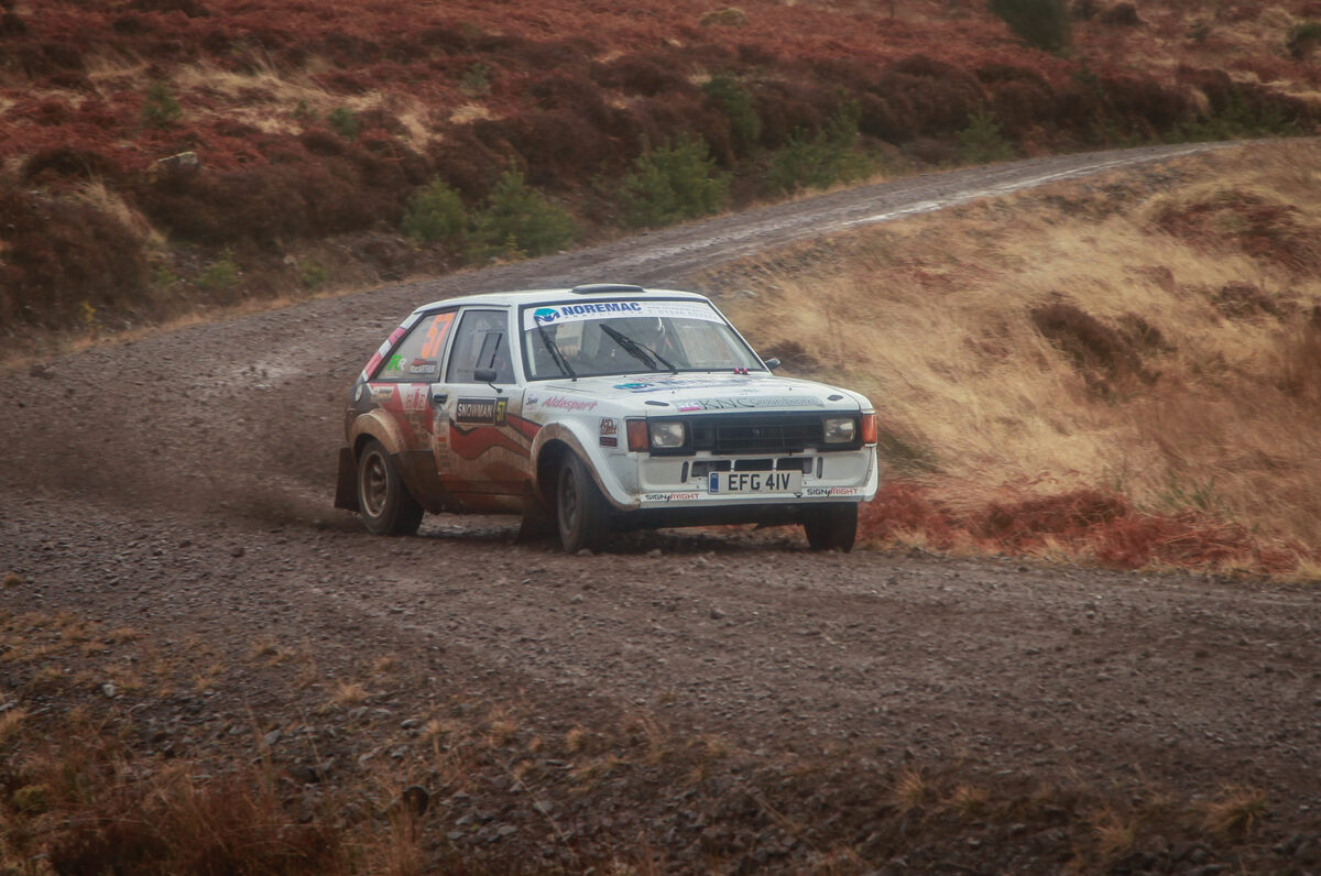 Argyll rallyers in Inverness action