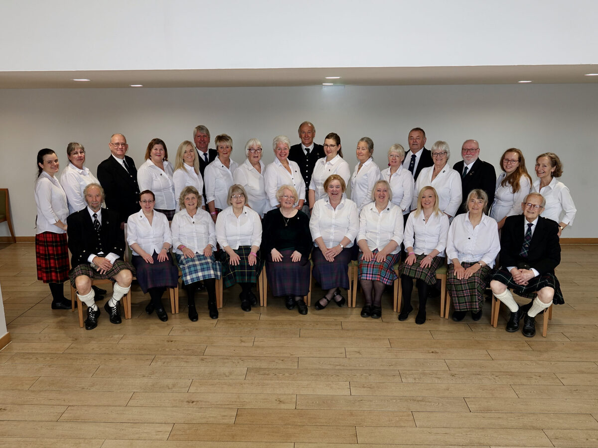 Mull's at home choir gives us a tune