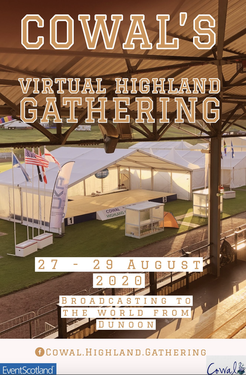 Enjoy Cowal Highland Gathering in the comfort of your own home