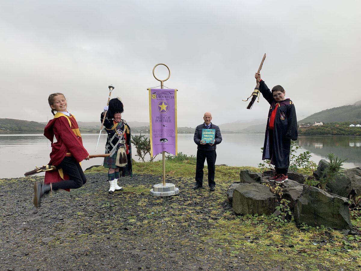 Magical day for Portree as it celebrates Honorary Quidditch Town status