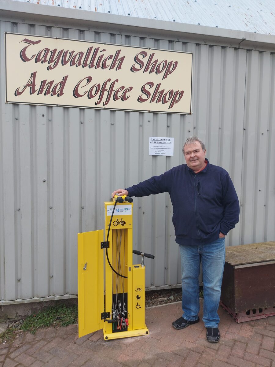 Self-help bike workshop opens in Tayvallich