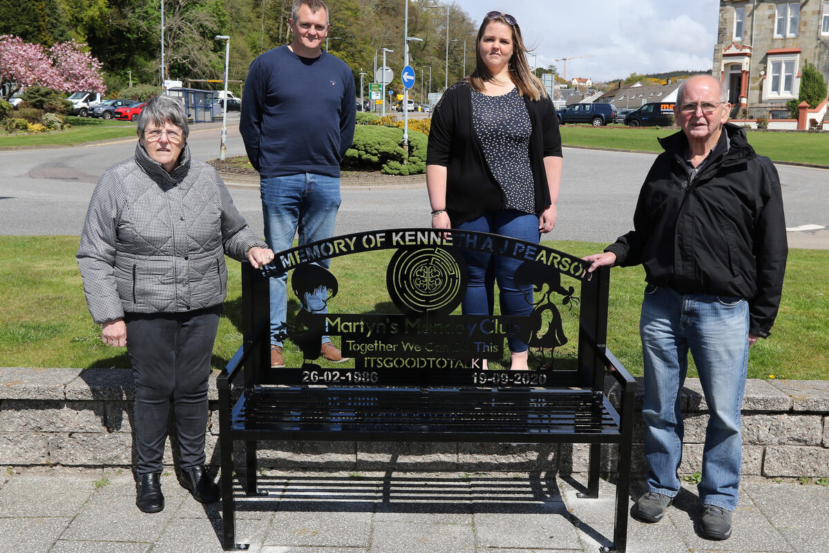 Oban's Kenneth remembered with talking bench