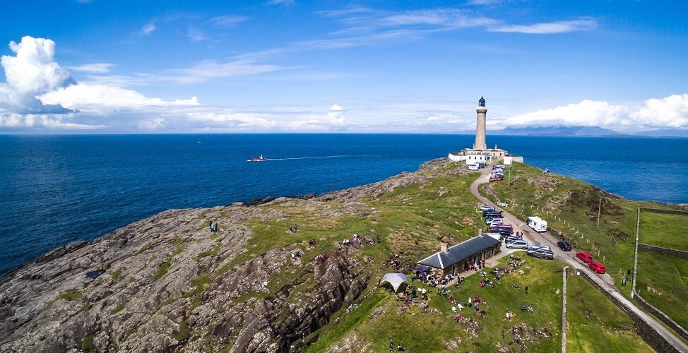 Work under way at Ardnamurchan Lighthouse