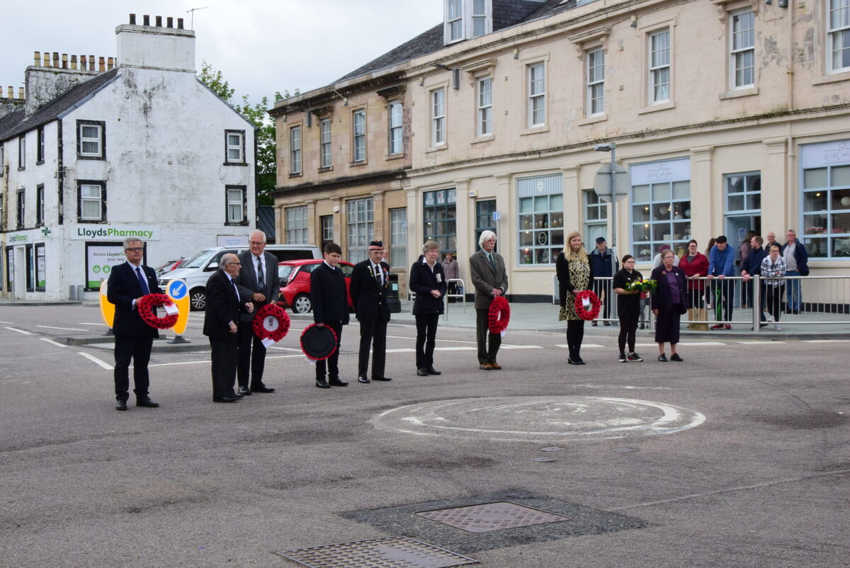 Forces day marked with quiet respect