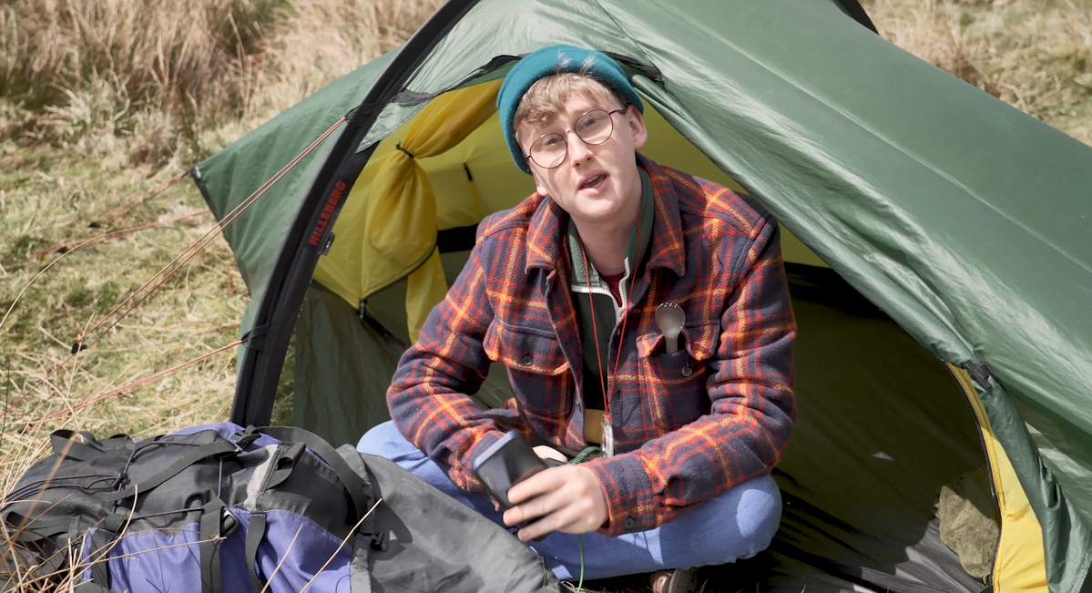 TikTok star promotes wild camping