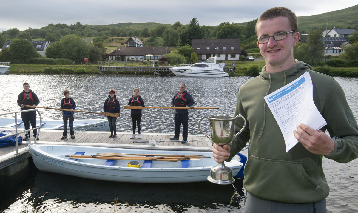 Finlay sets sail from Lochaber Sea Cadets with eye on a coveted Green Beret