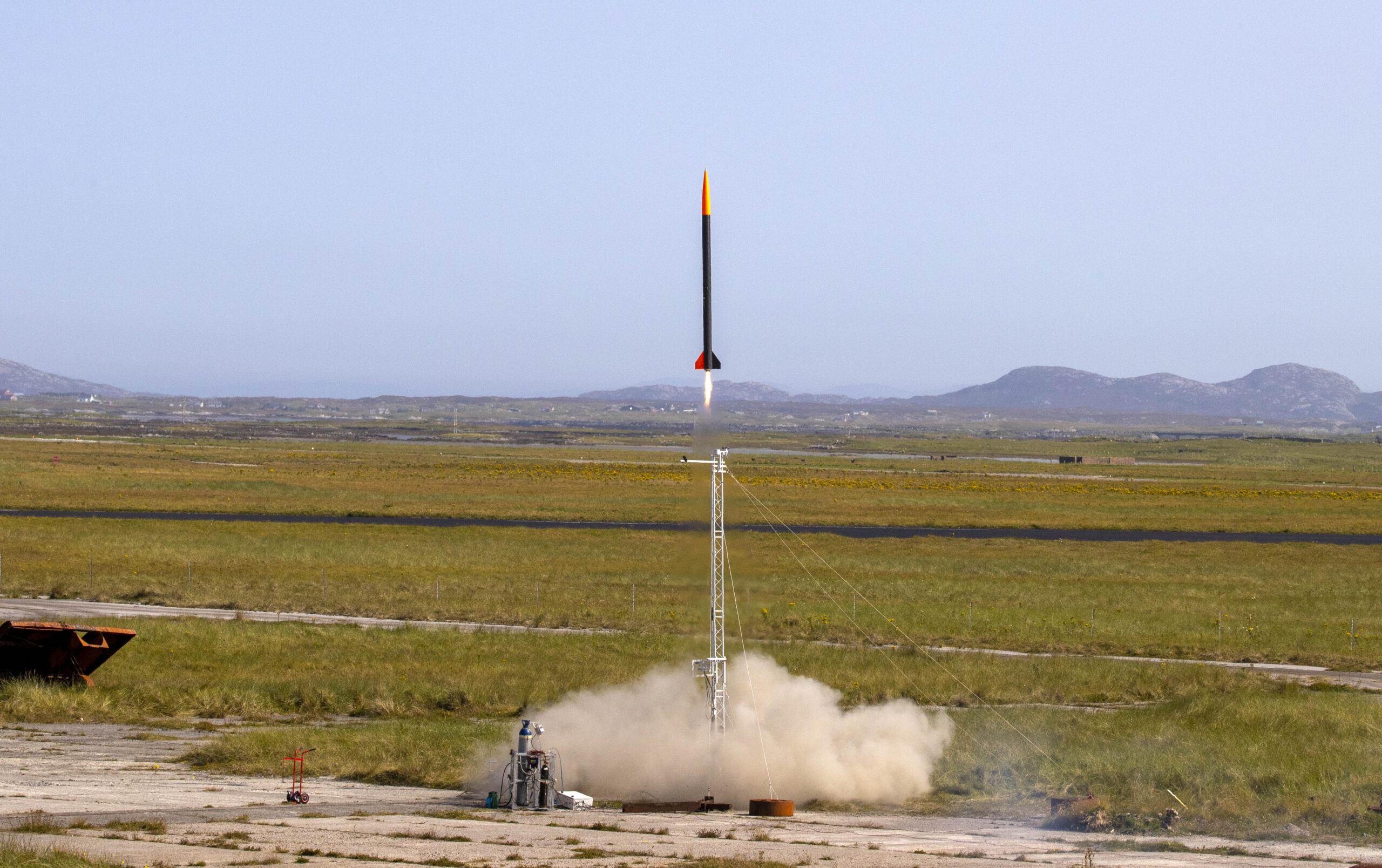 Historic first for UK as commercial rocket launch takes place in Outer Hebrides