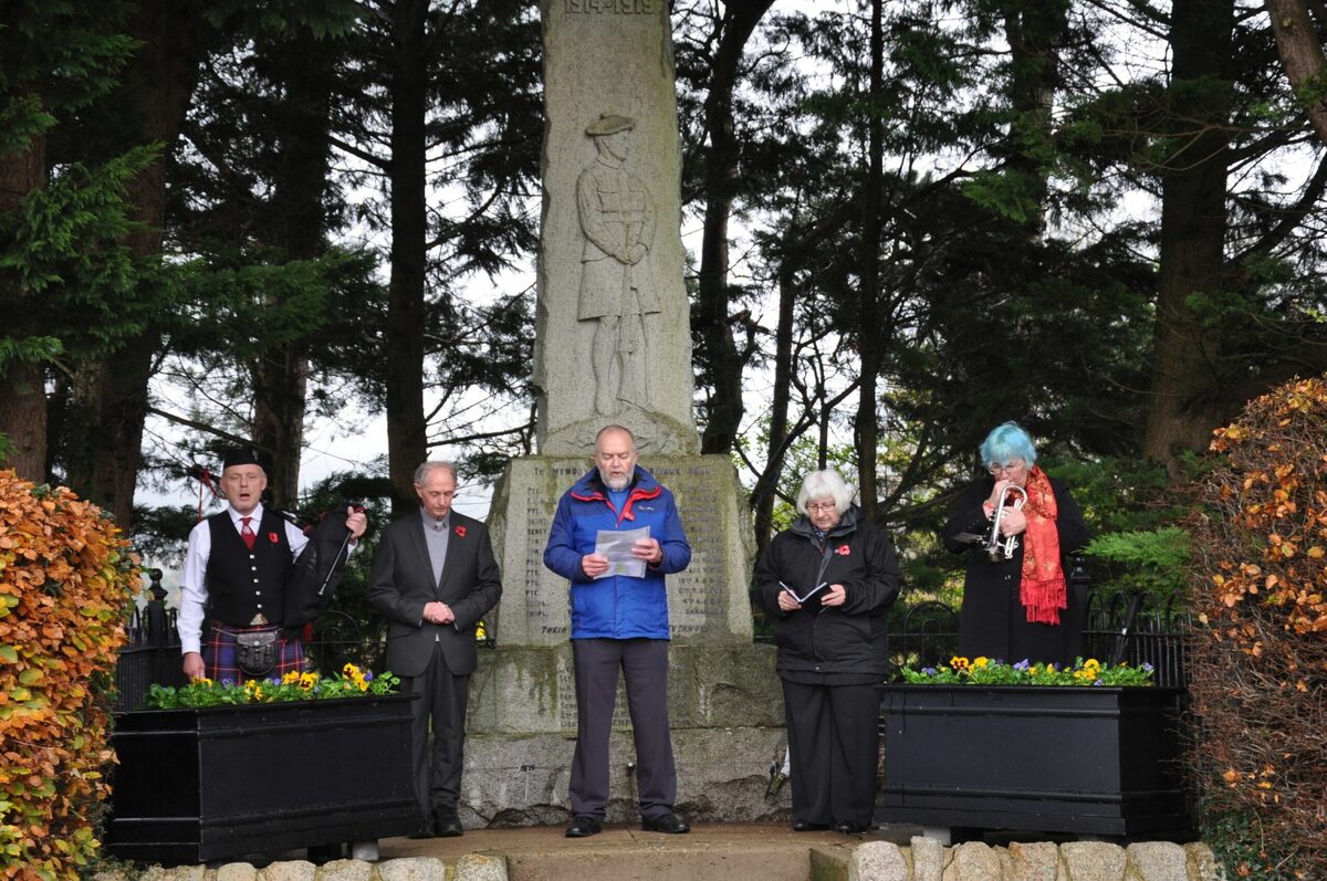 Service and sacrifice honoured on Remembrance Sunday