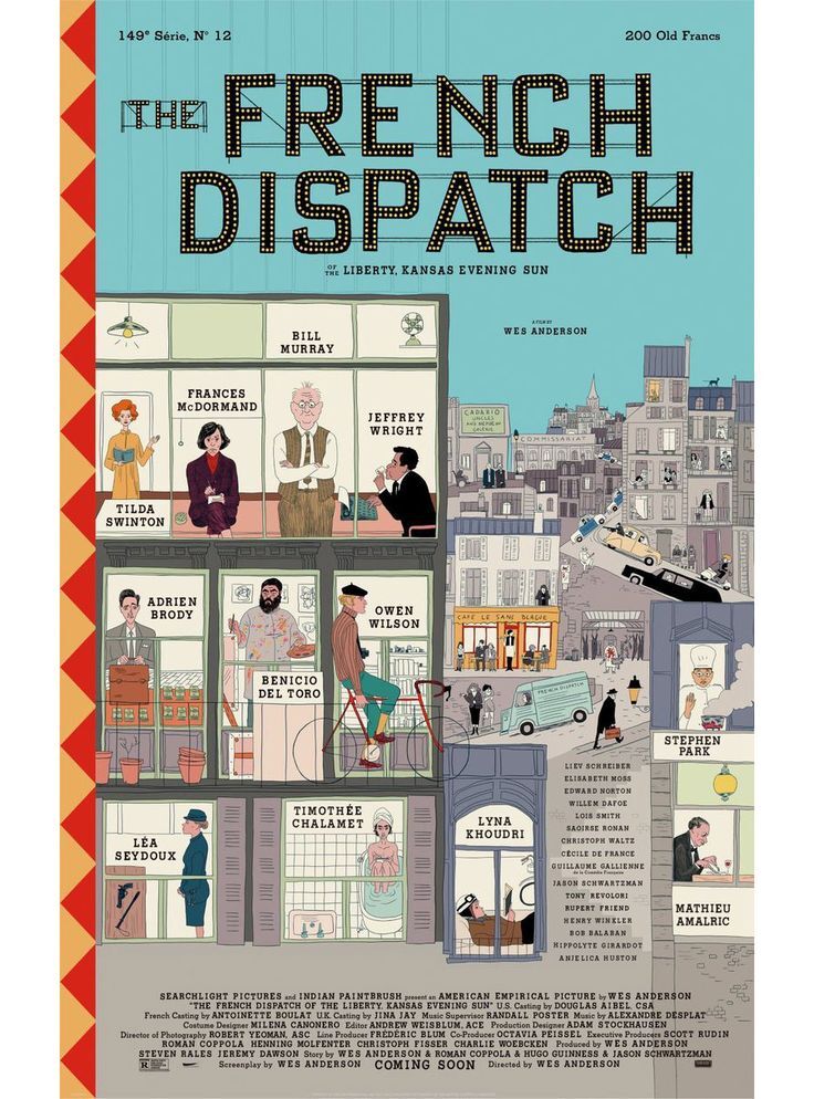 West Coast Today - Media Library - NOC46WhatsOnFrenchDispatchndfx