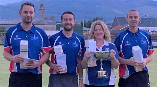 Campbeltown and Tarbert team takes Argyll bowls trophy