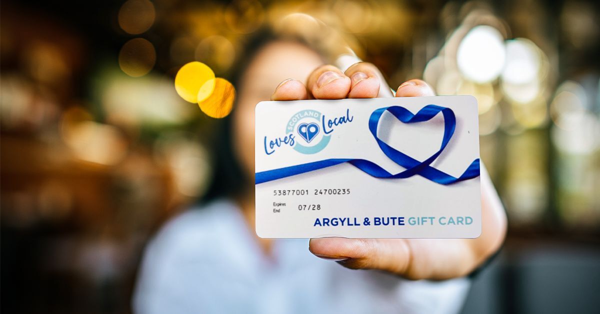 Support local with new Argyll and Bute gift card