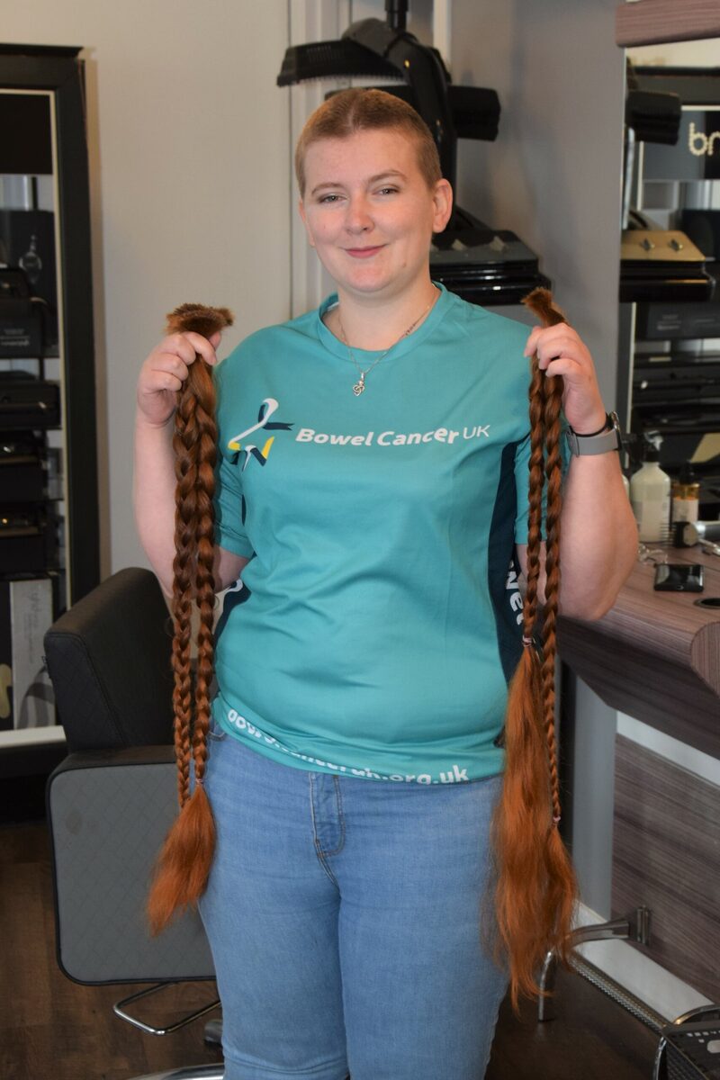 Miranda gets head shaved to the bone for charity