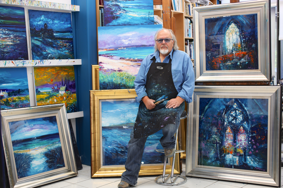 Crinan Canal inspires top Scottish painter