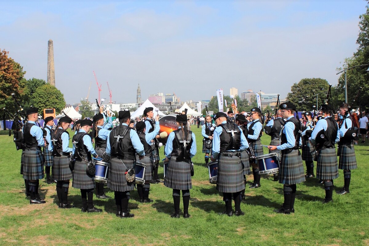 Kintyre Schools Pipe Band in world-class competition