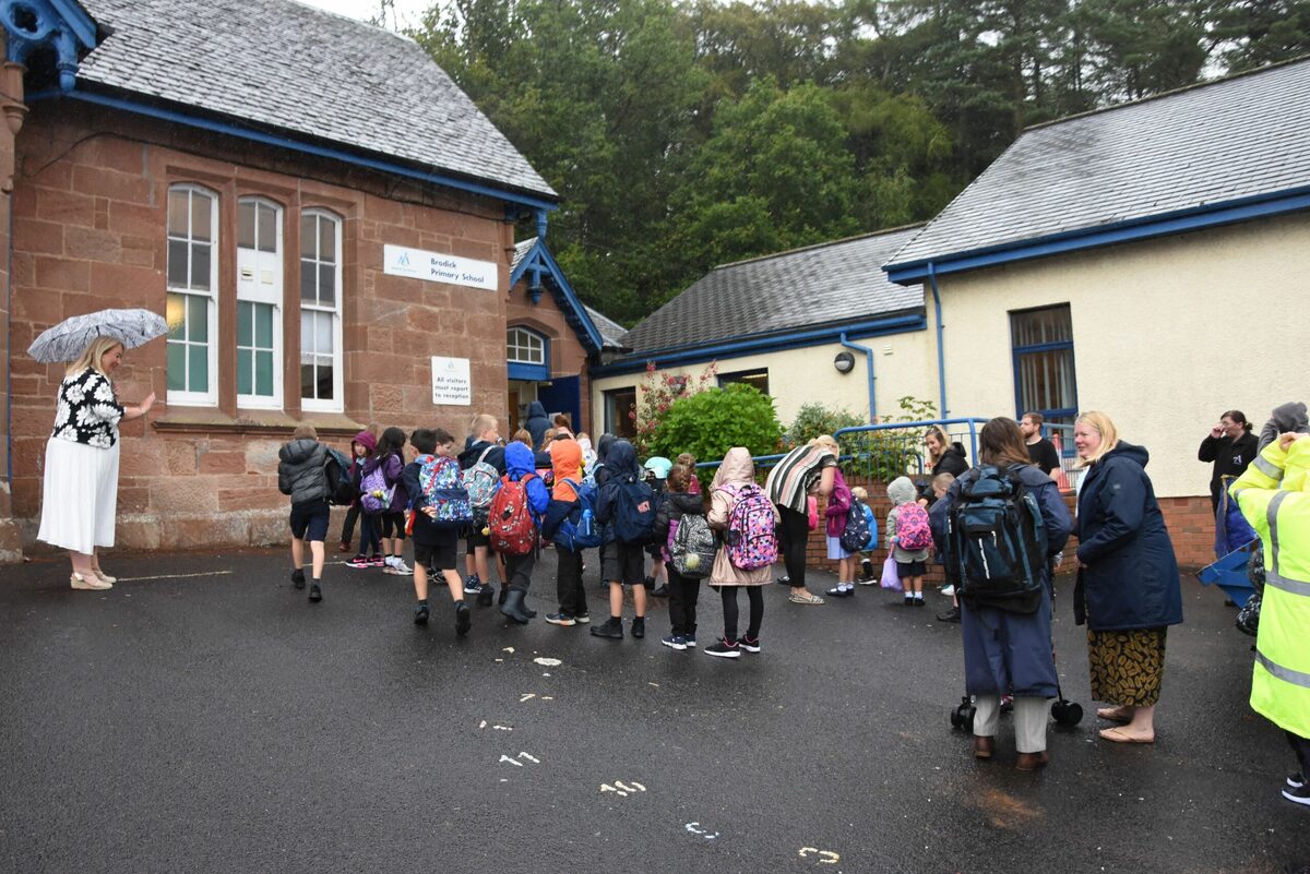 Scottish schools return after summer holidays