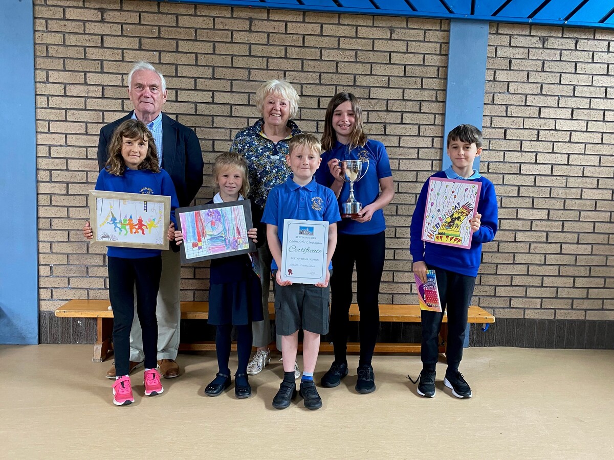 Lochnell pupils win St Conan's art cup