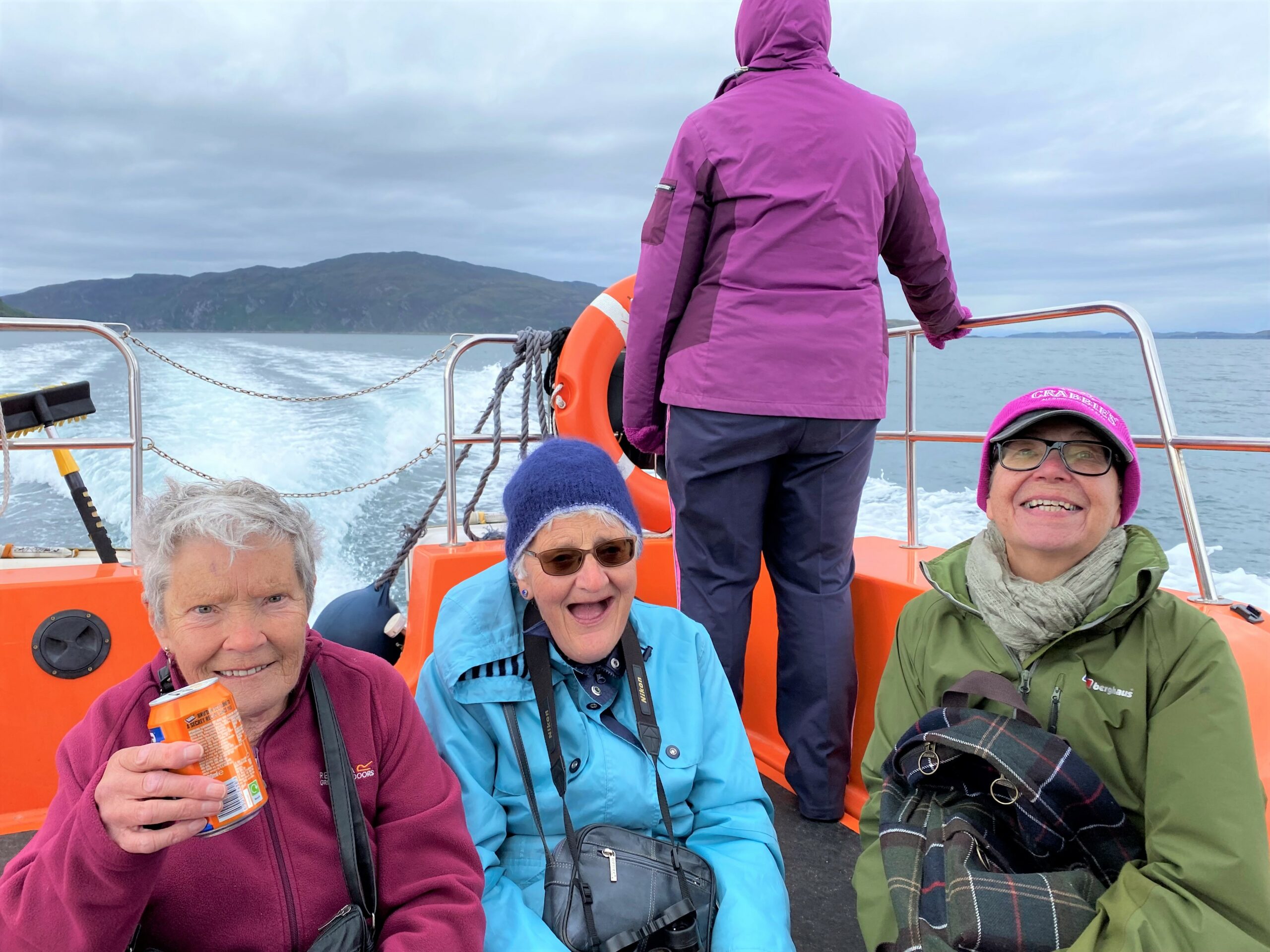 Seniors have a whale of a time during Corryvreckan adventure