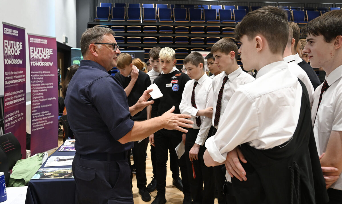 Career advice is well received at West Highland fair