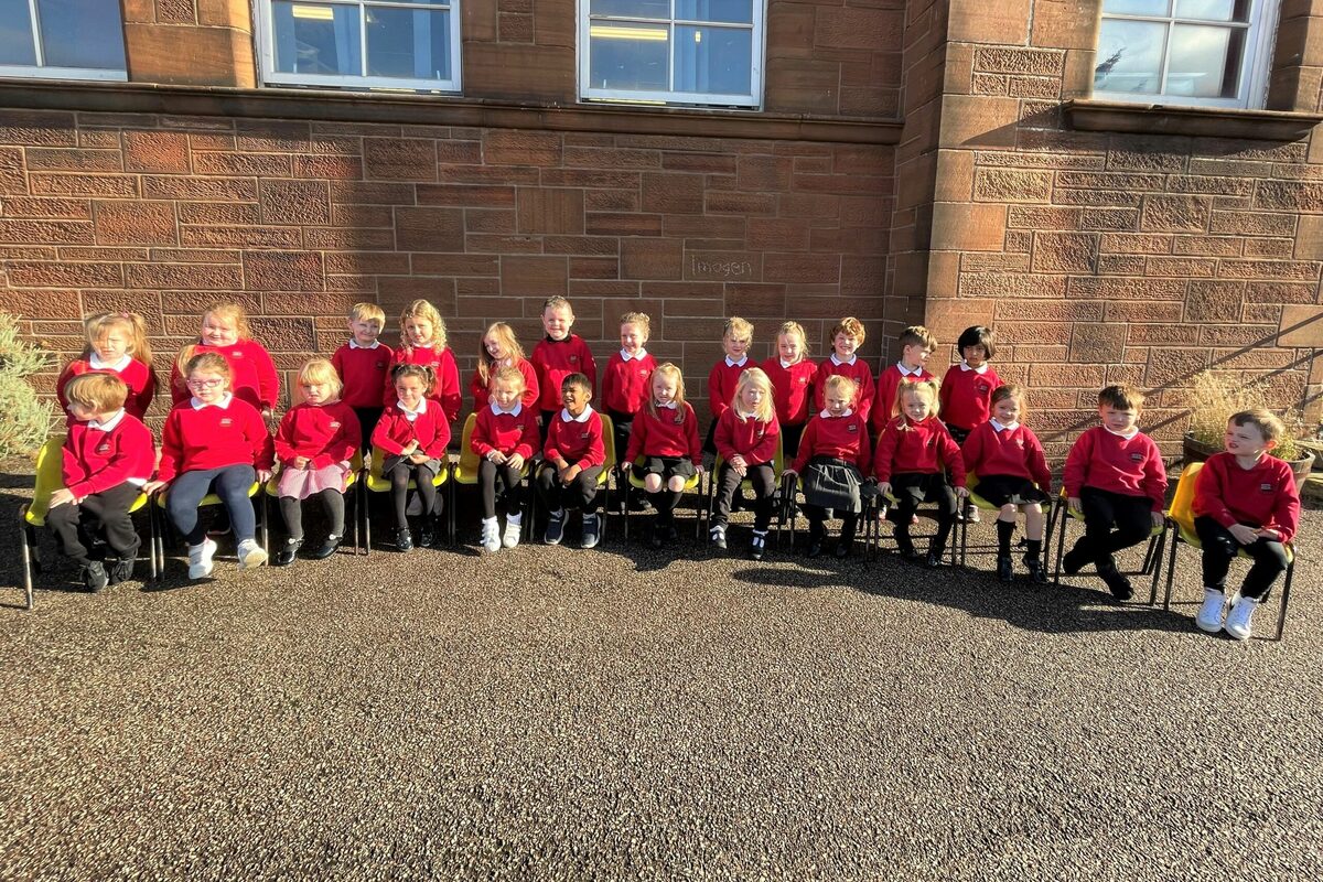 P1 pupils take first steps into education