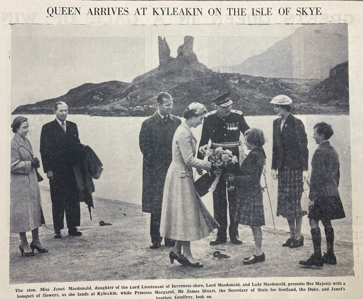 Hebrides rolled out the tweed carpet for Queen's tour