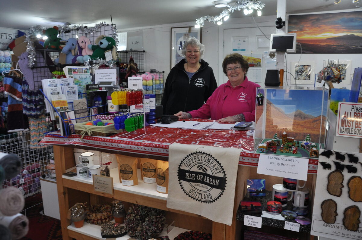 Tills jingle all the way at Shop Arran