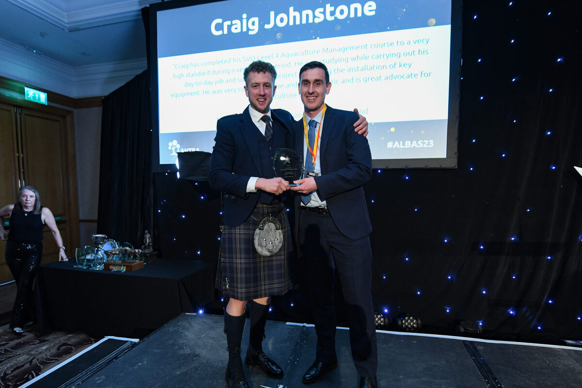 Aquaculture ace Craig wins learner award