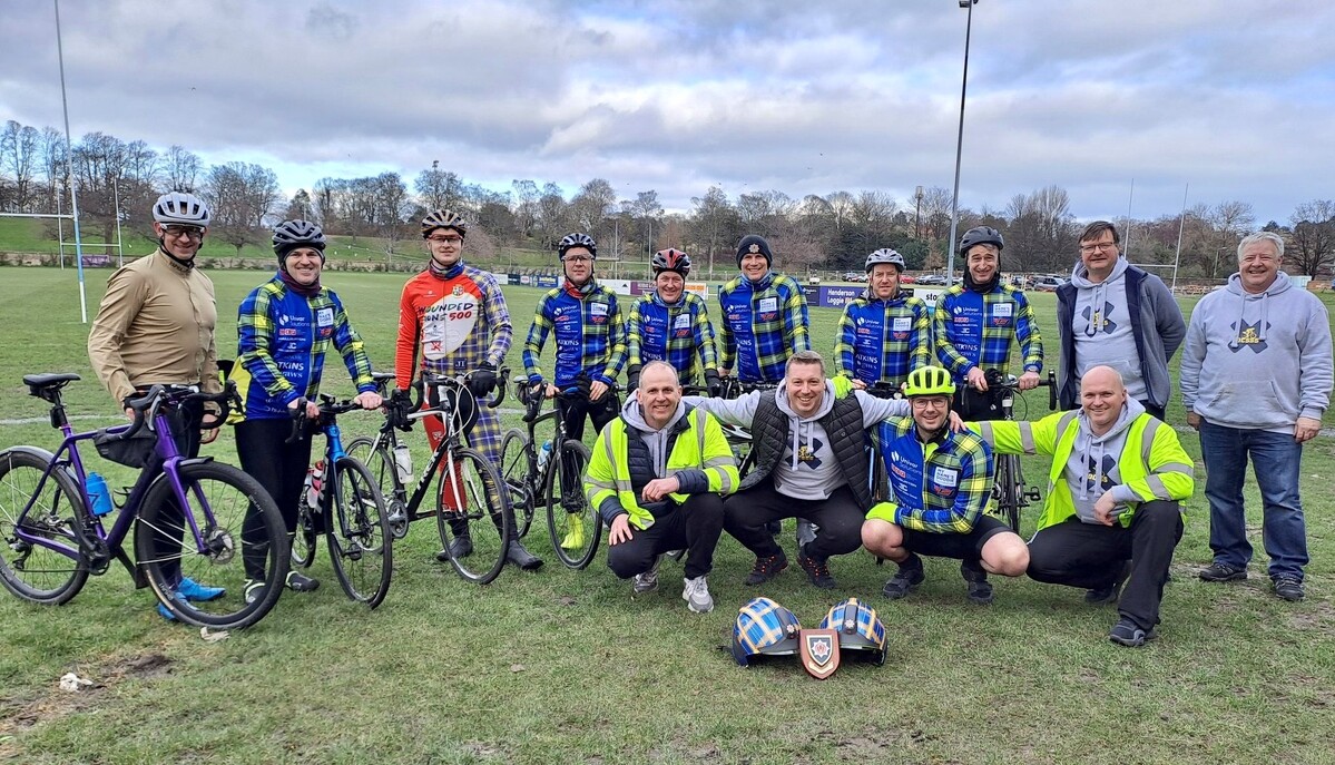 Coll cyclists help raise £31k for Doddie's MND charity