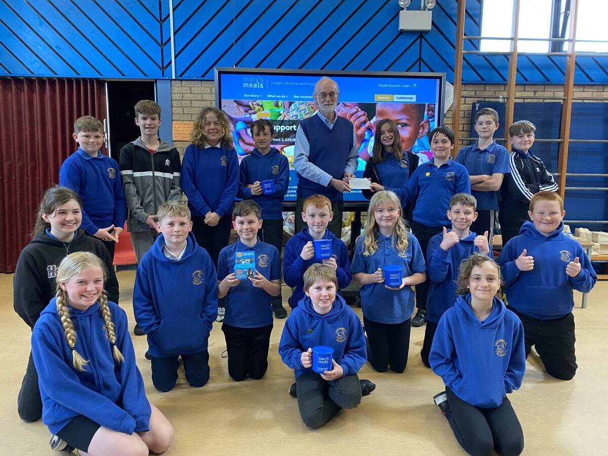 Enterprising pupils support Mary's Meals
