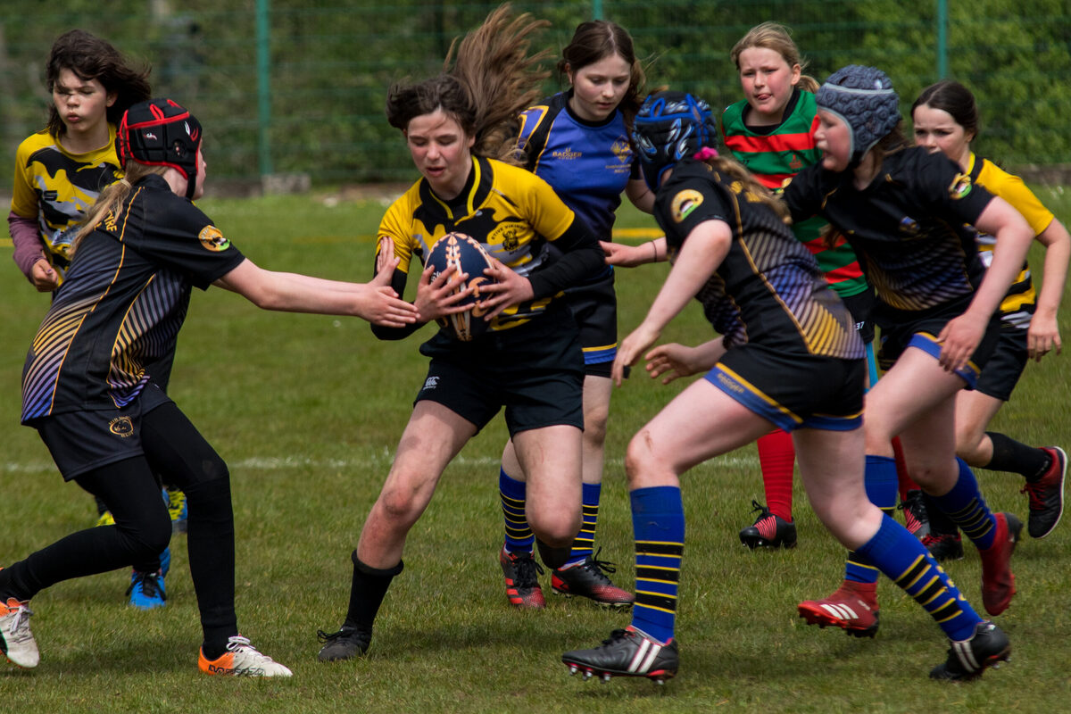 Oban girls and boys showcase rugby talent
