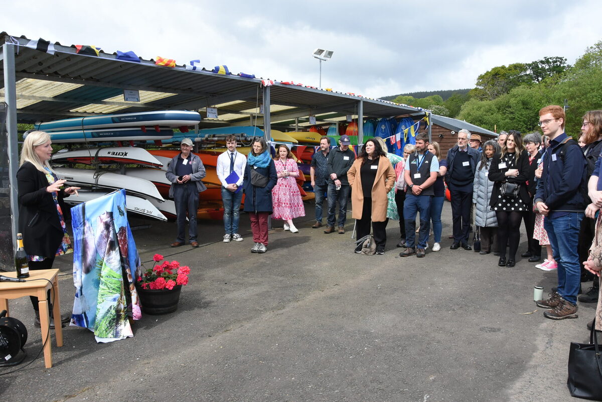 Celebrations for the launch of RV COAST Explorer
