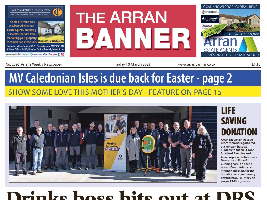 Arran Banner PDF Archive 2023