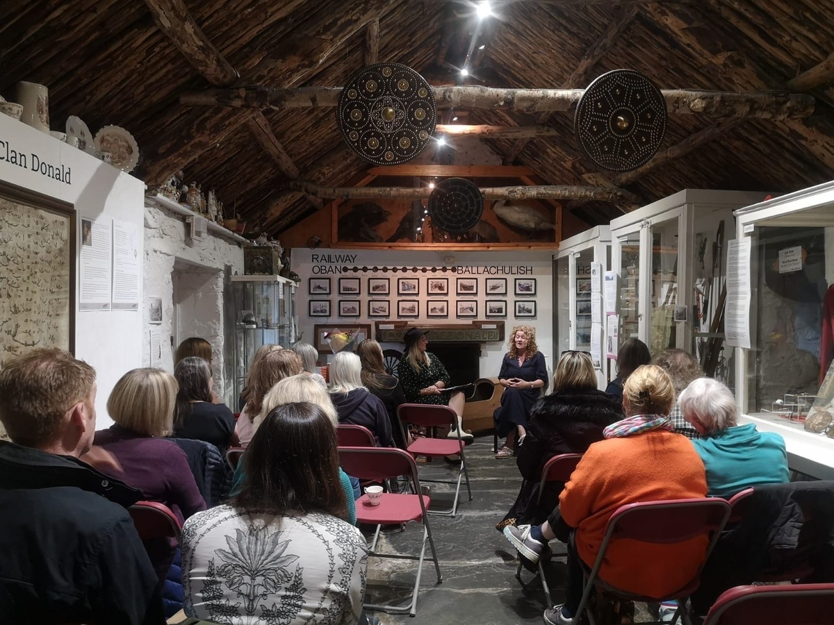 Look who's talking at Glencoe Folk Museum?