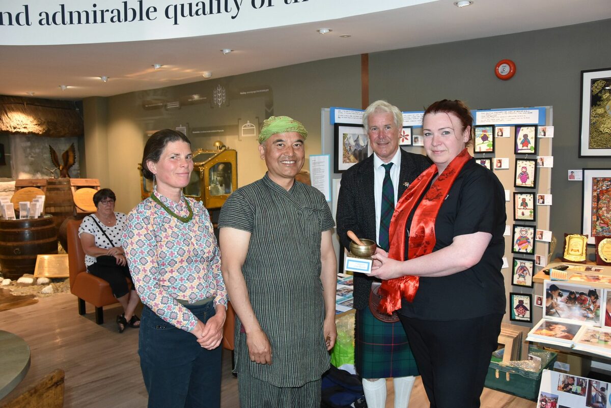 Nepali art initiative celebrates 10th anniversary at Lochranza Distillery