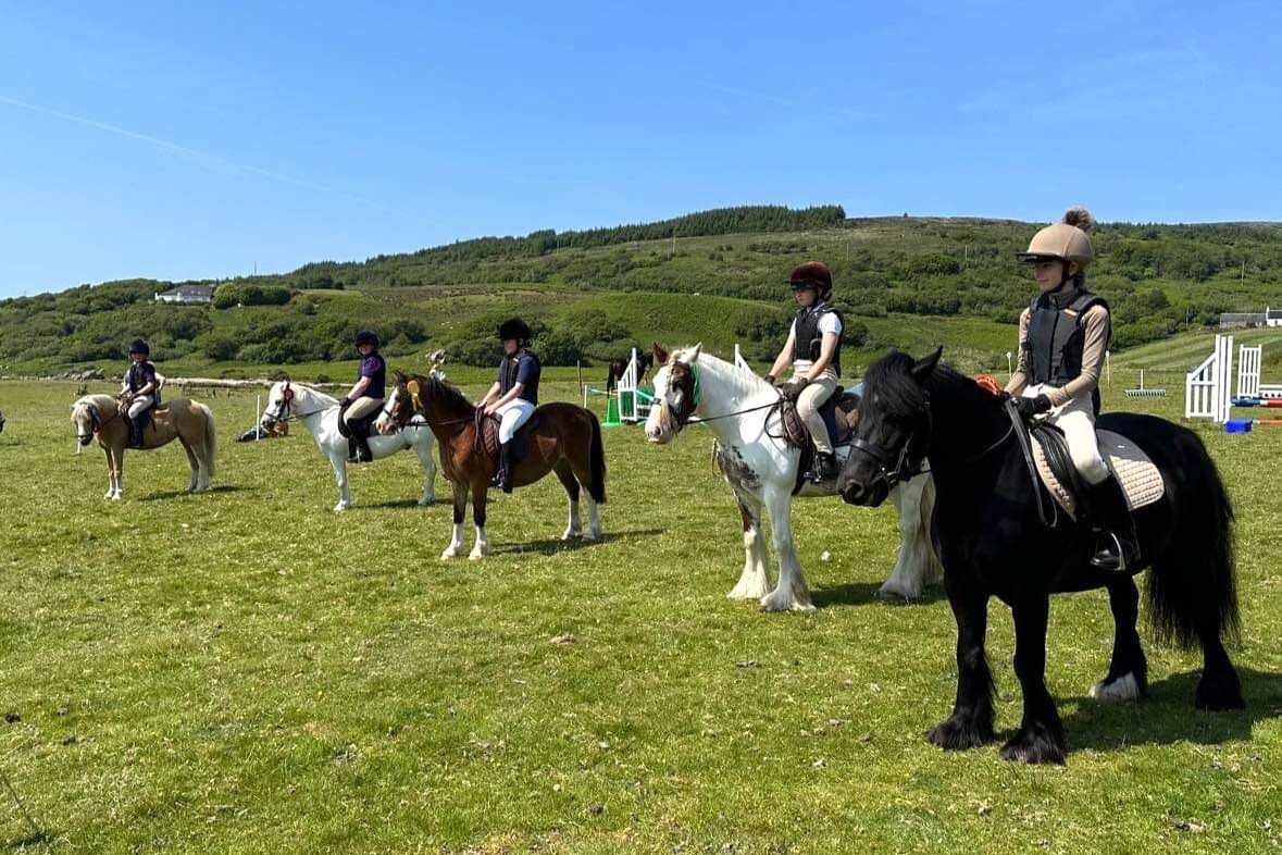 Horsing around in the sun at pony club fun day