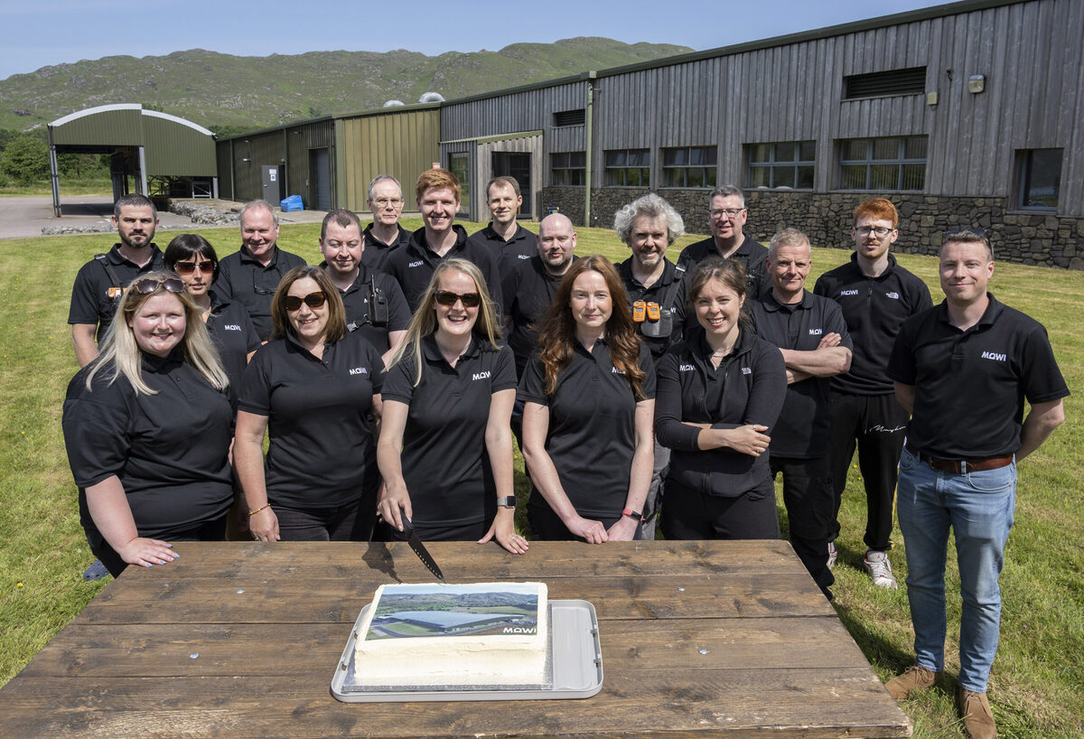 Mowi hatchery celebrates tenth anniversary