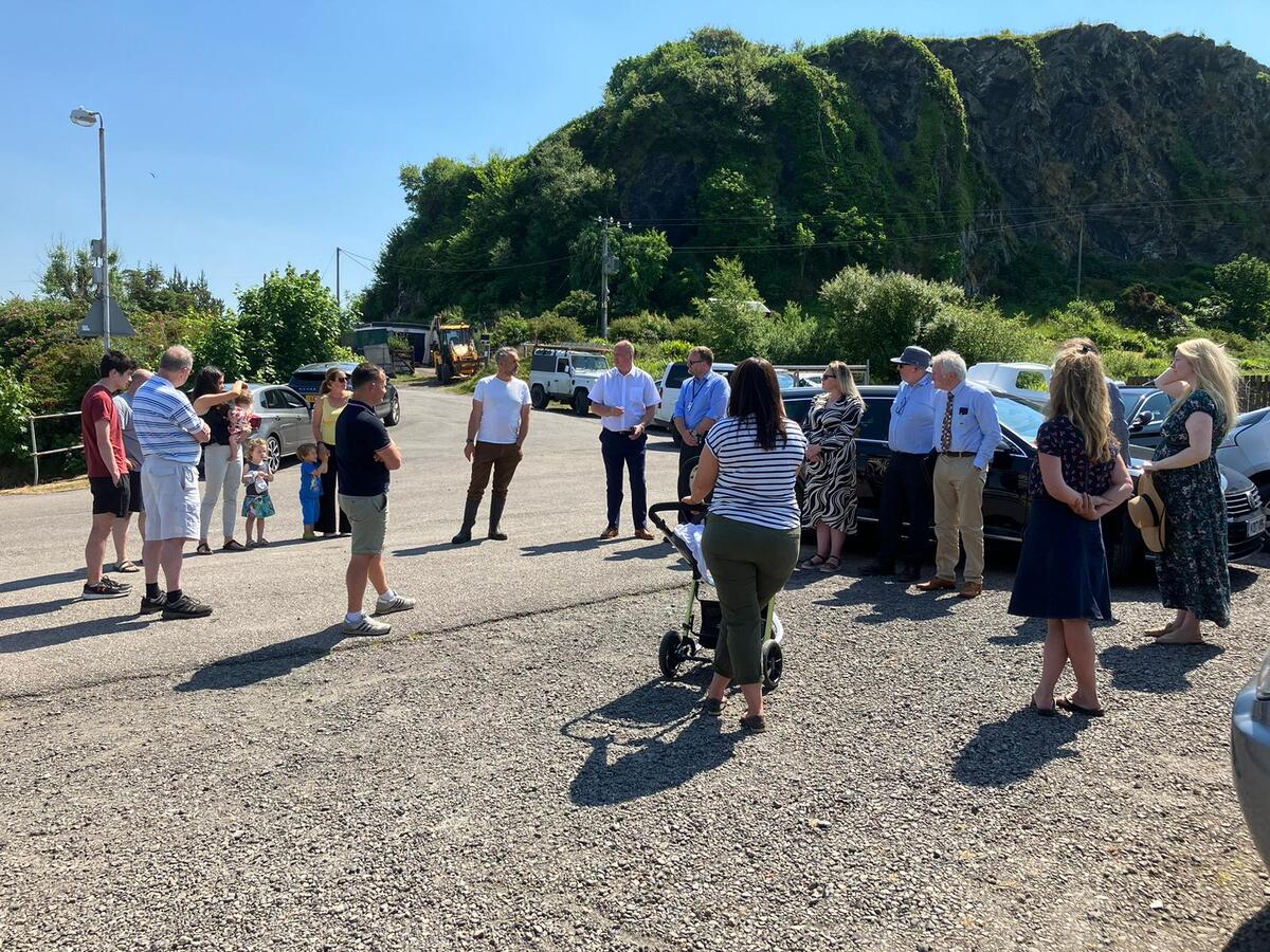 Luing's school minibus could be back by August