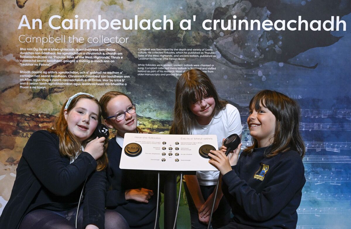 Gaelic language exhibition launched