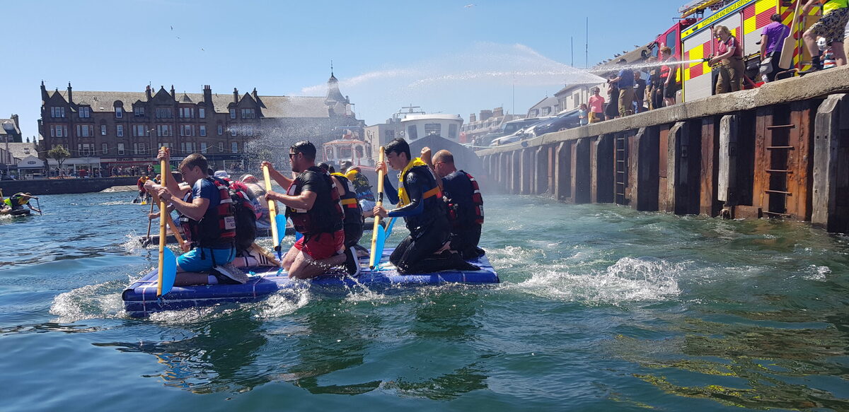 Lifeboat gala, raft race and open day